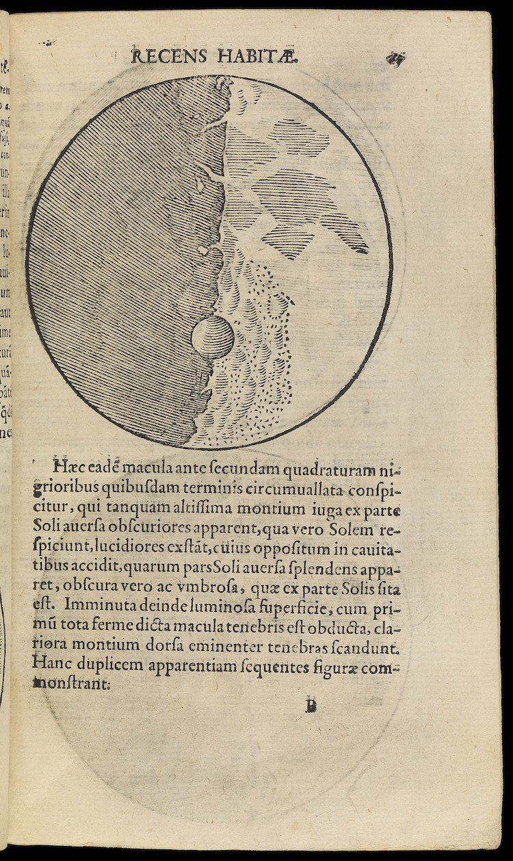 Desenul Lunii lui Galileo