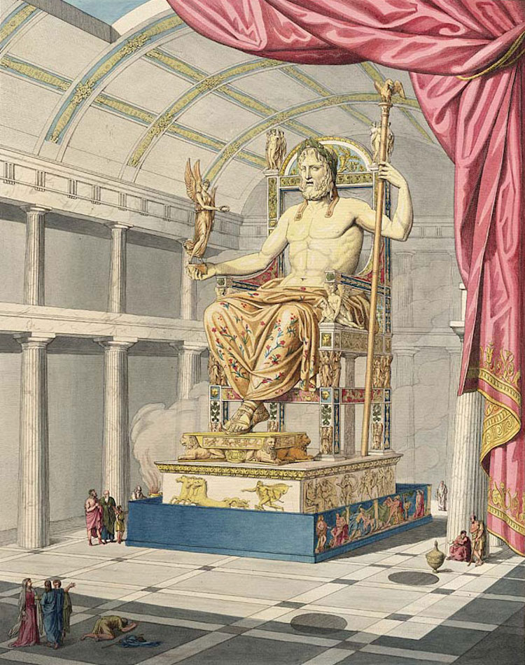 Statuia lui Zeus Minunea antica